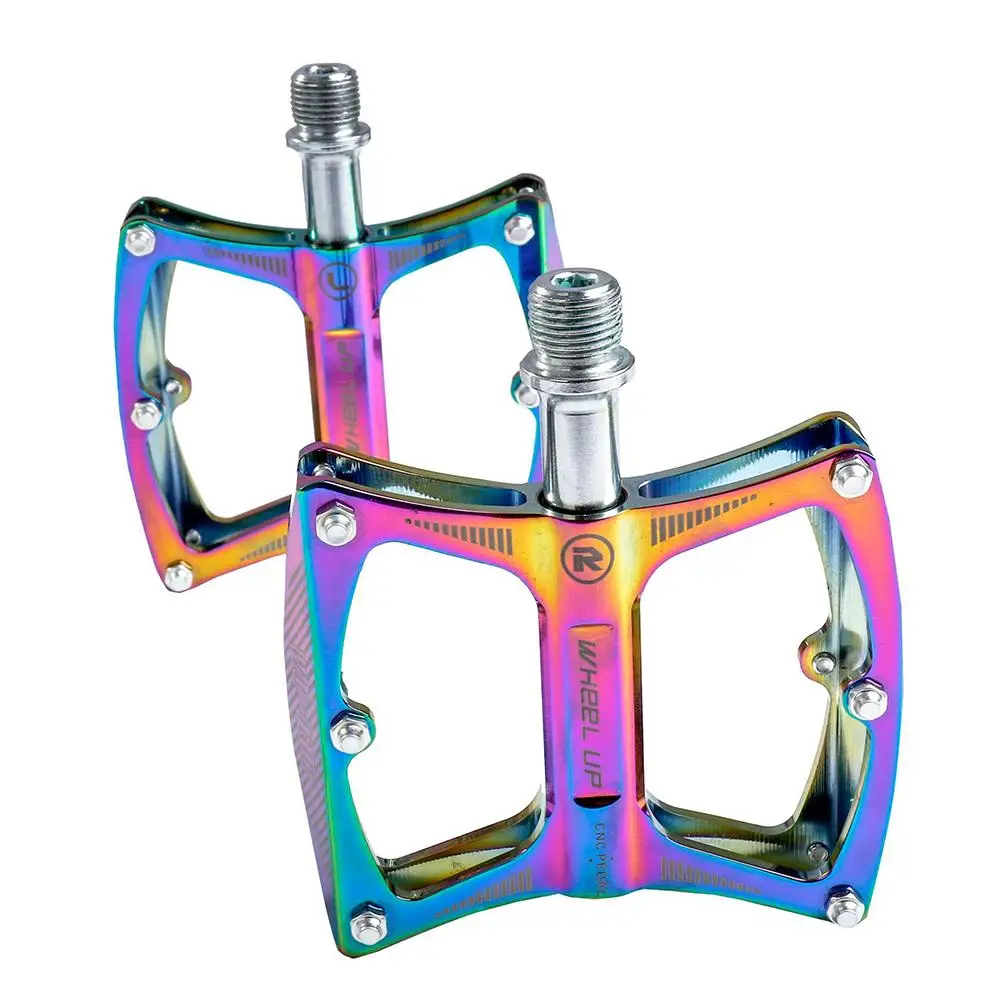 

Ultra-light Bike Pedal Ultralight Aluminum Alloy Mountain Bike Pedals Bearing Non-slip Colorful Pedals Bike Accessories