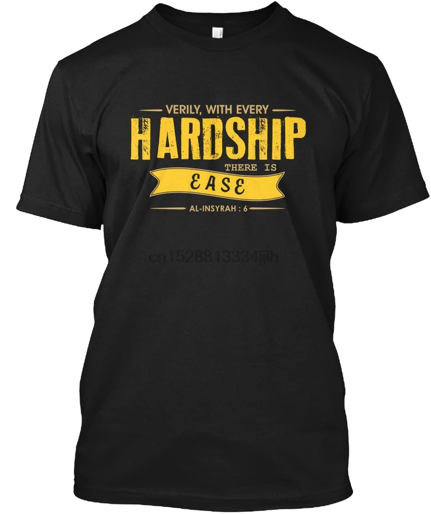 Men T Shirt NO HARDSHIP WITHOUT EASE! Women T-Shirt | Мужская одежда