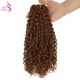 Real Beauty-extensiones de cabello humano brasileño Remy, ombré pelo rizado, Color nórdico, 12-28 pulgadas, Rubio/marrón