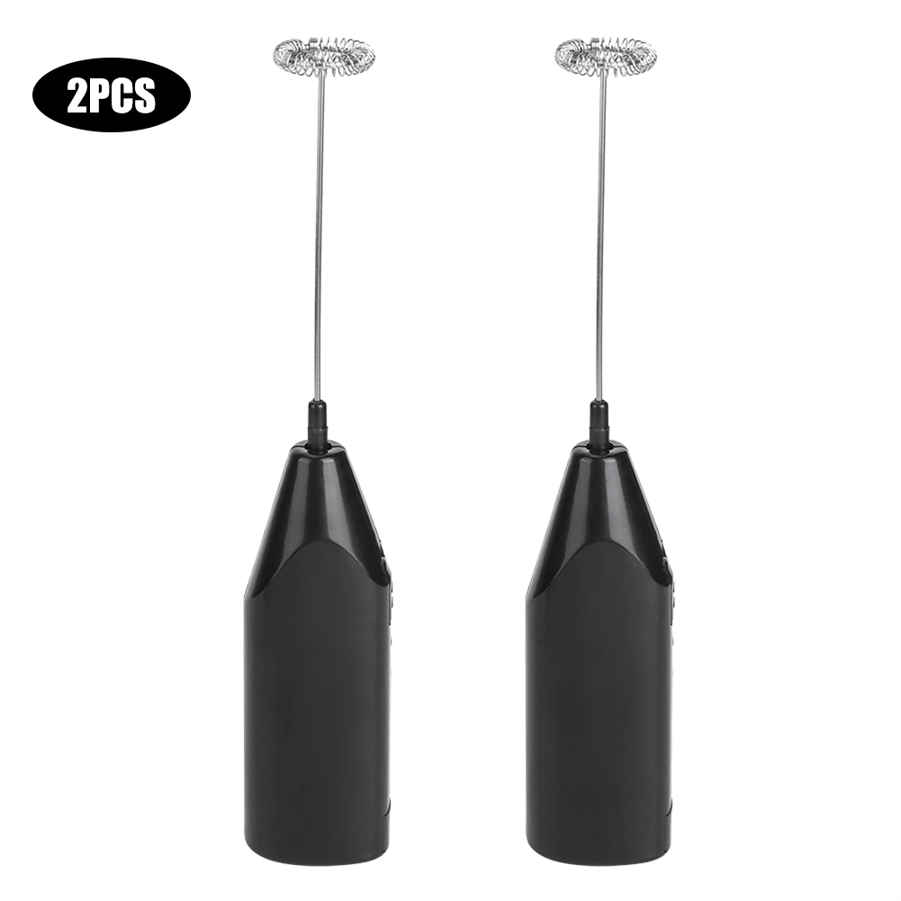 Minibatidor de huevos eléctrico de mano para el hogar, Espumador de café y leche, batidora, herramientas de cocina, 2 uds.