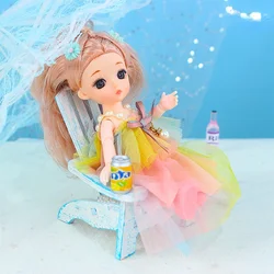 Poupée princesse 15cm, robe de mariée de fête, BJD, corps articulé mobile, jouets classiques, meilleur cadeau pour Barbie, accessoires pour filles 