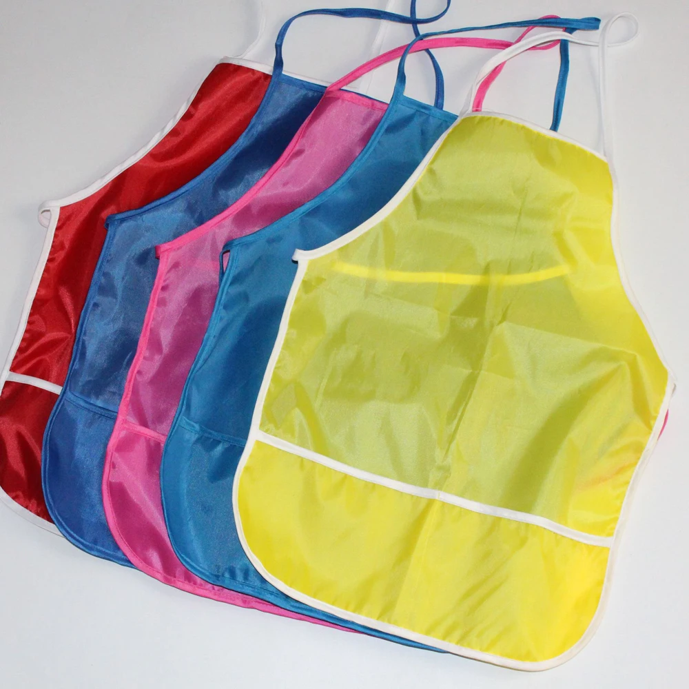 Многофункциональный Детский водонепроницаемый фартук с мультипликационным