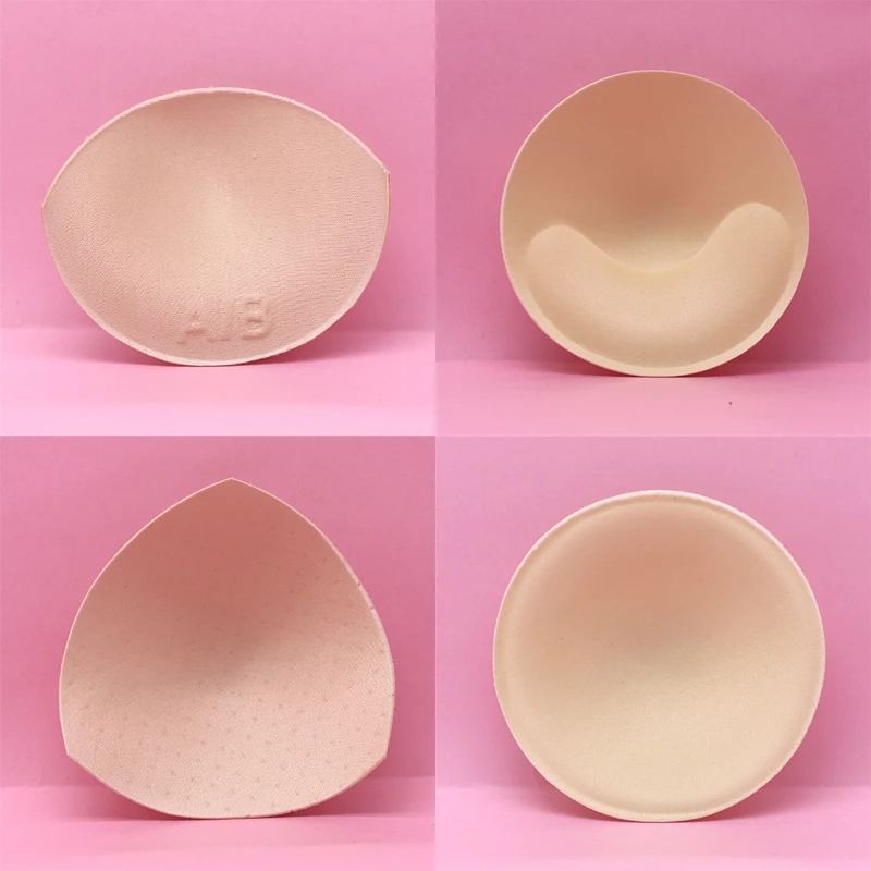 

2021 Female Bra Foam Insert Breast Intimates Bra Padding Accessories for Women Girl Push Up Enhancers Chest Cup Ornament