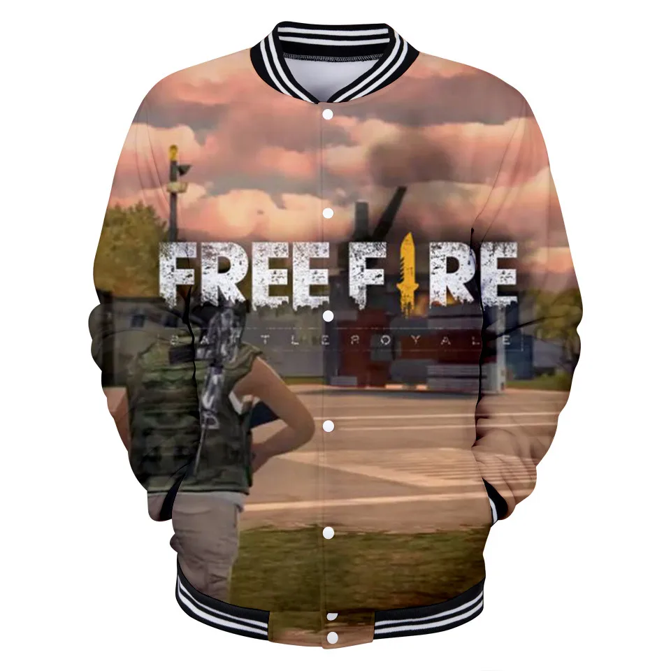 Брендовая Новинка, куртка с 3D принтом «Digital Free Fire», пальто для косплея, толстовка с капюшоном и длинными рукавами, повседневная одежда для геймеров, толстовки Harajuku