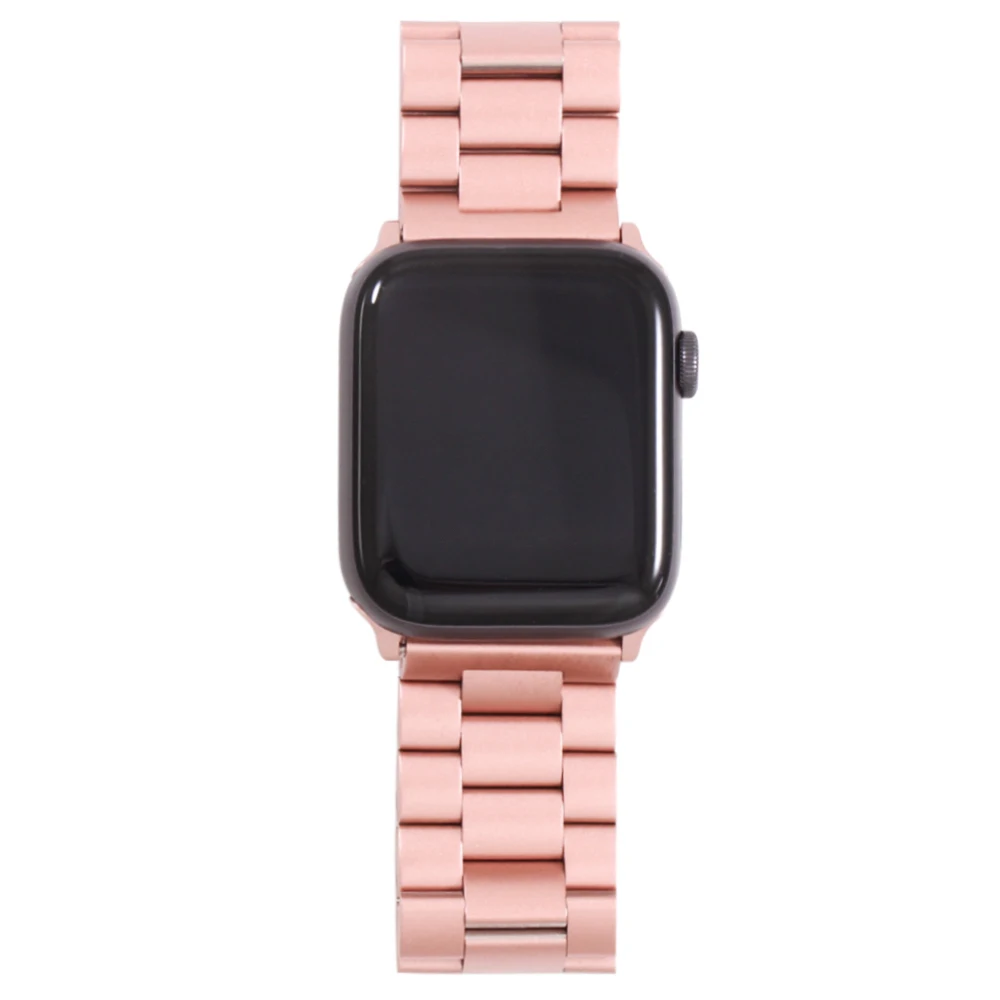 Ремешок для наручных часов Apple Watch, для детей 4, 5, 42 мм, 38 мм, версия 1/2/3 11 цветов металлический Нержавеющая сталь Ремешок Браслет ремешок для наручных часов iWatch серии 4 44 мм 40 мм - Цвет ремешка: 2FS