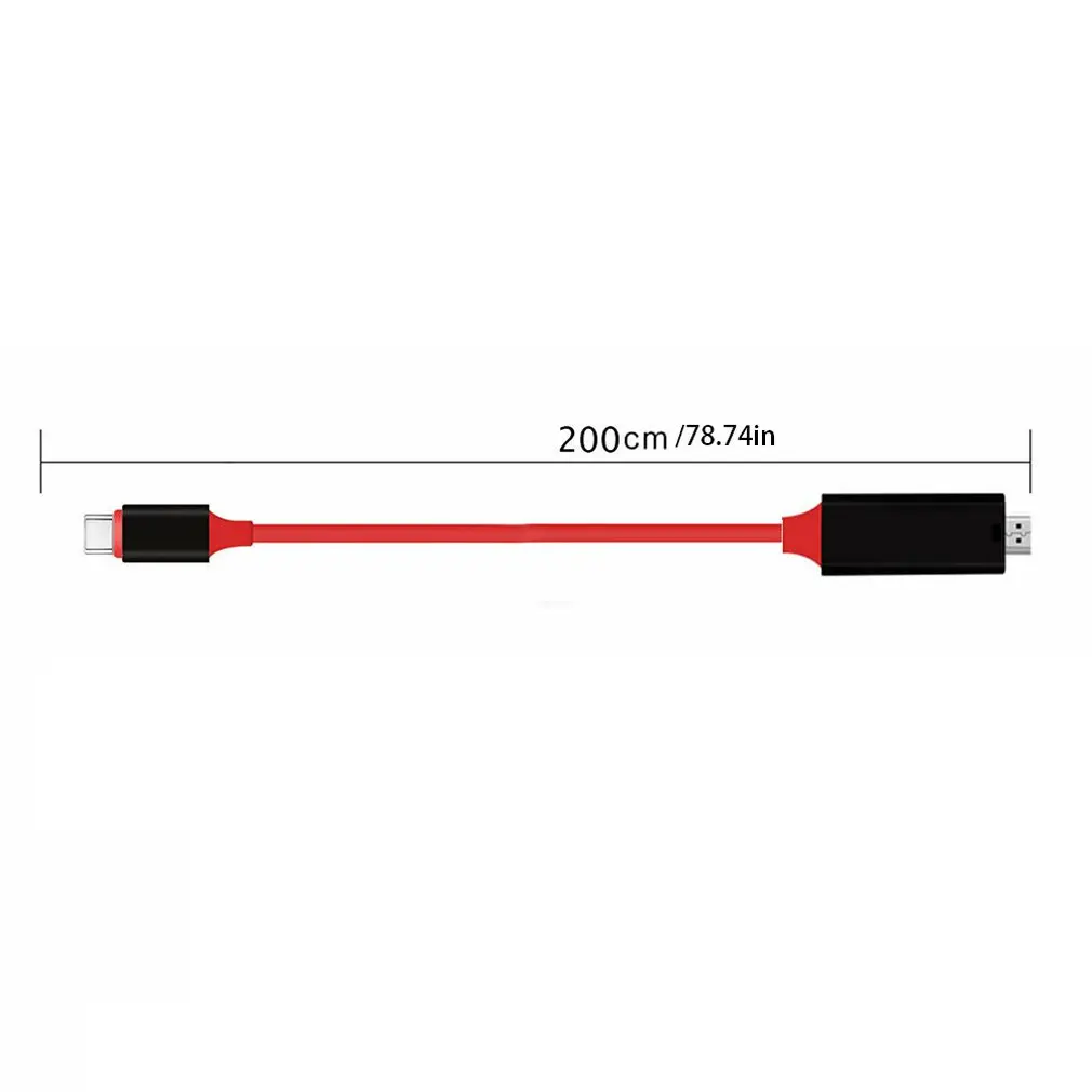 USB-C type-C к HDMI HD ТВ Кабель-адаптер для samsung S9 S8 S10+ Note 8/9 MacBook HD ТВ Кабель-адаптер