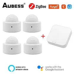 ZigBee – capteur de mouvement infrarouge PIR, automatisation du corps humain, détecteur de mouvement intelligent, utilisation avec passerelle Tuya Smart Life 