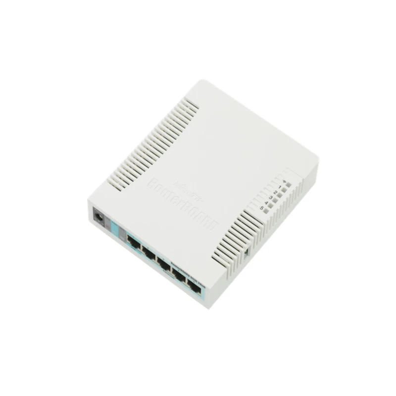 

Mikrotik RB951G-2HND 5xGigabit WiFi Router, 300Mbps, 5x10/100/1000Mbps, Wireless Router, 802.11n 2.4G, SOHO Wifi Router