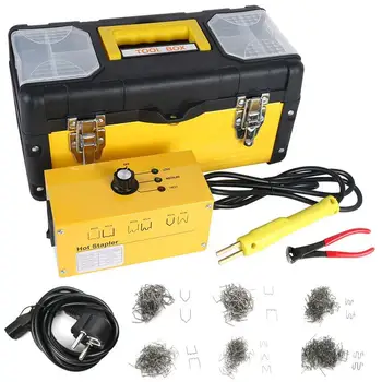 Buy Car Bumper Repair Plastic Welder Kit 110V 220V Hot Stapler Plastic Welding With 600Pcs Welding Nails
