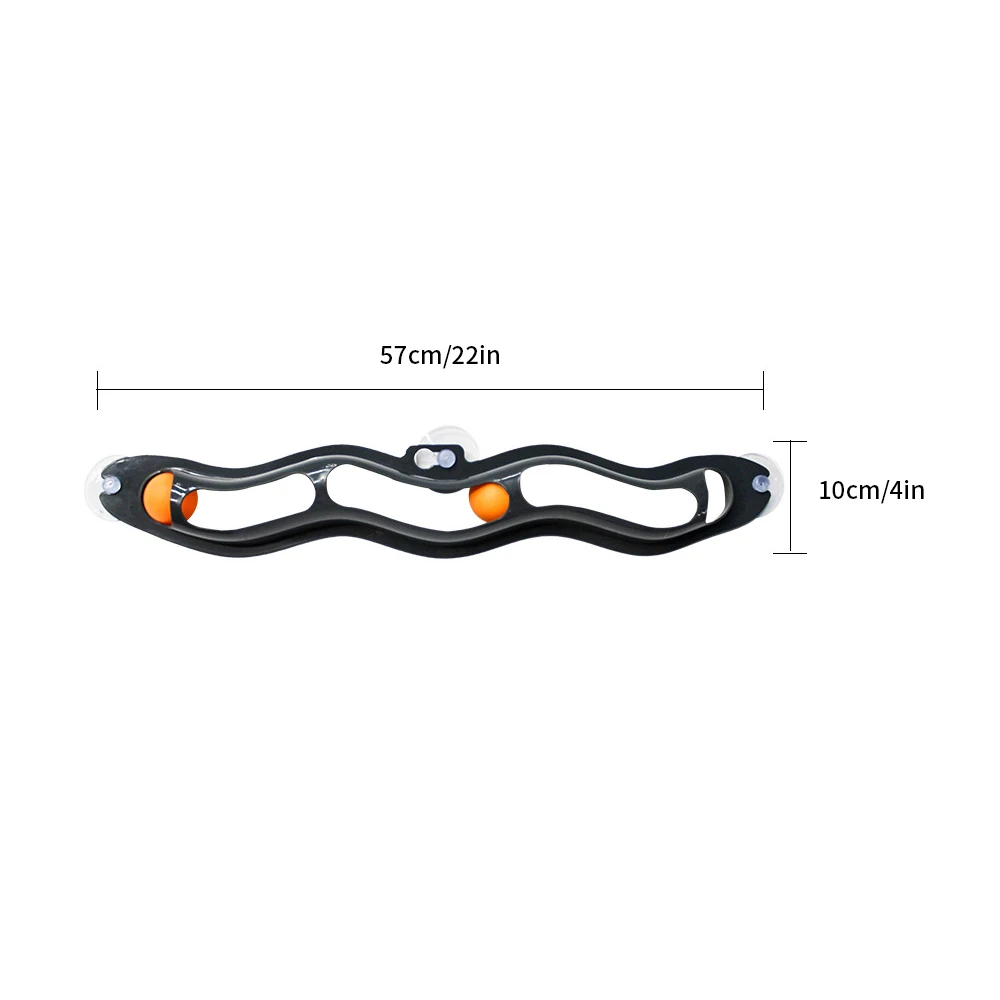 Кошка пластиковая присоска трек шарик-игрушка для питомцев аксессуары Адсорбция Окно Стекло Настольный теннис забавный кот развивающие игрушки