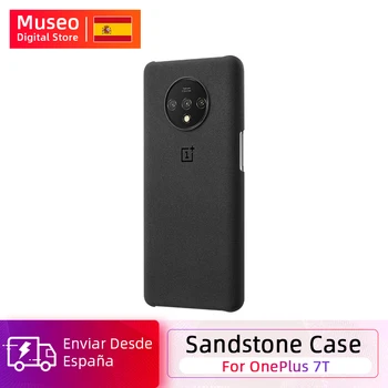 

100% Original OnePlus Sandstone Case For OnePlus 7T Genuine Protective Case Back Skin Cover Case