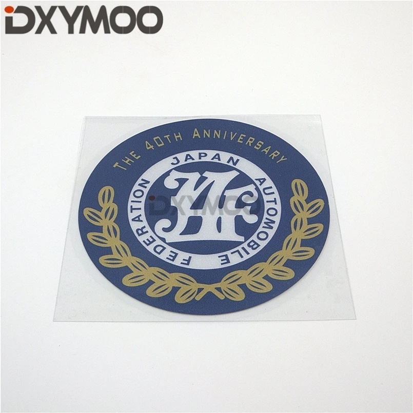 HF Hellaflush 40TH Anniversary Japan Automobile Federation Motorcycle Bike Stickers Car Styling Vinyl Tape Bumper 10cm | Автомобили и