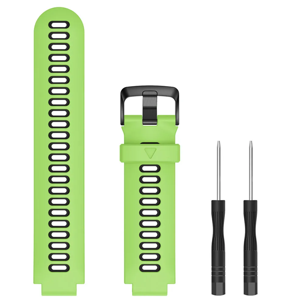 GN Силиконовый спортивный ремешок для наручных часов для Garmin Forerunner 735XT ремешок для часов заменить Garmin Forerunner 230/235/620/630/735XT группа - Цвет ремешка: GN