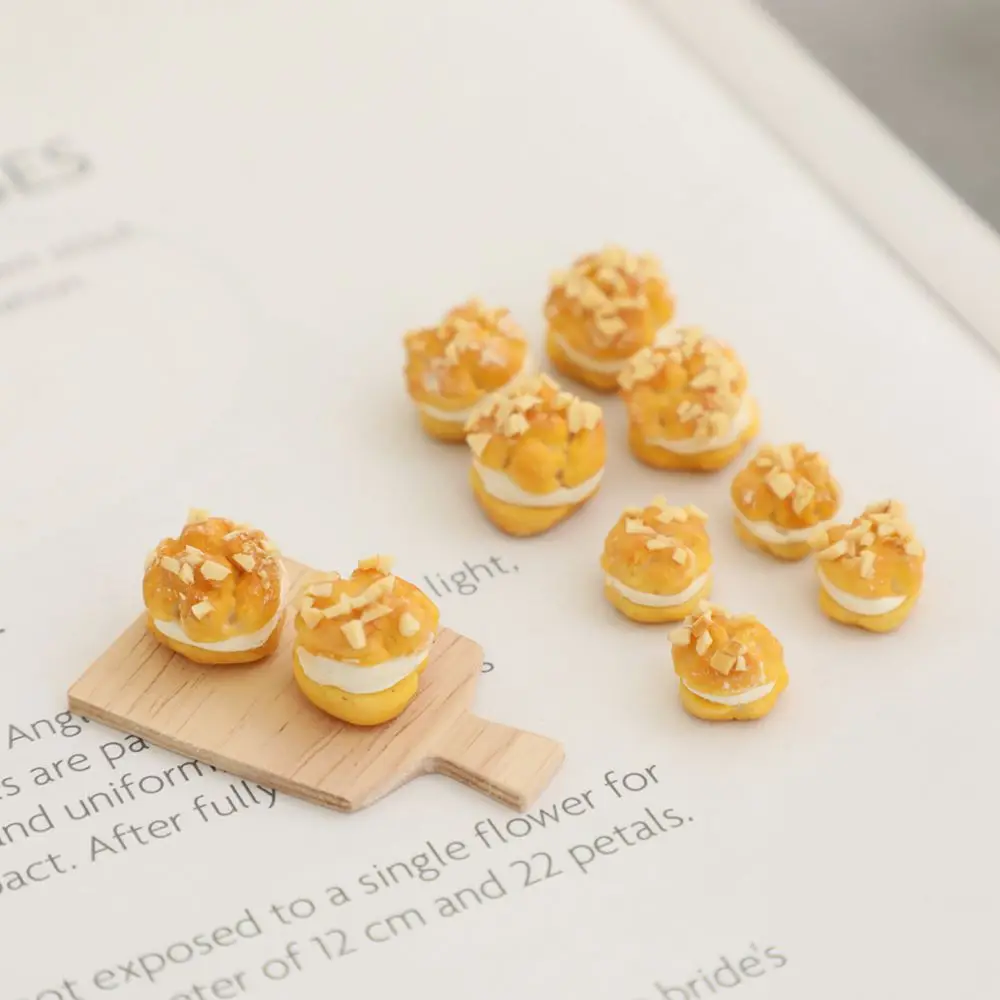 1:12 Miniature Hamburger Mini Fruit Salad Pretend Food for Blyth Barbies OB11 BJD Doll House Kitchen Play Toys Accessories 4