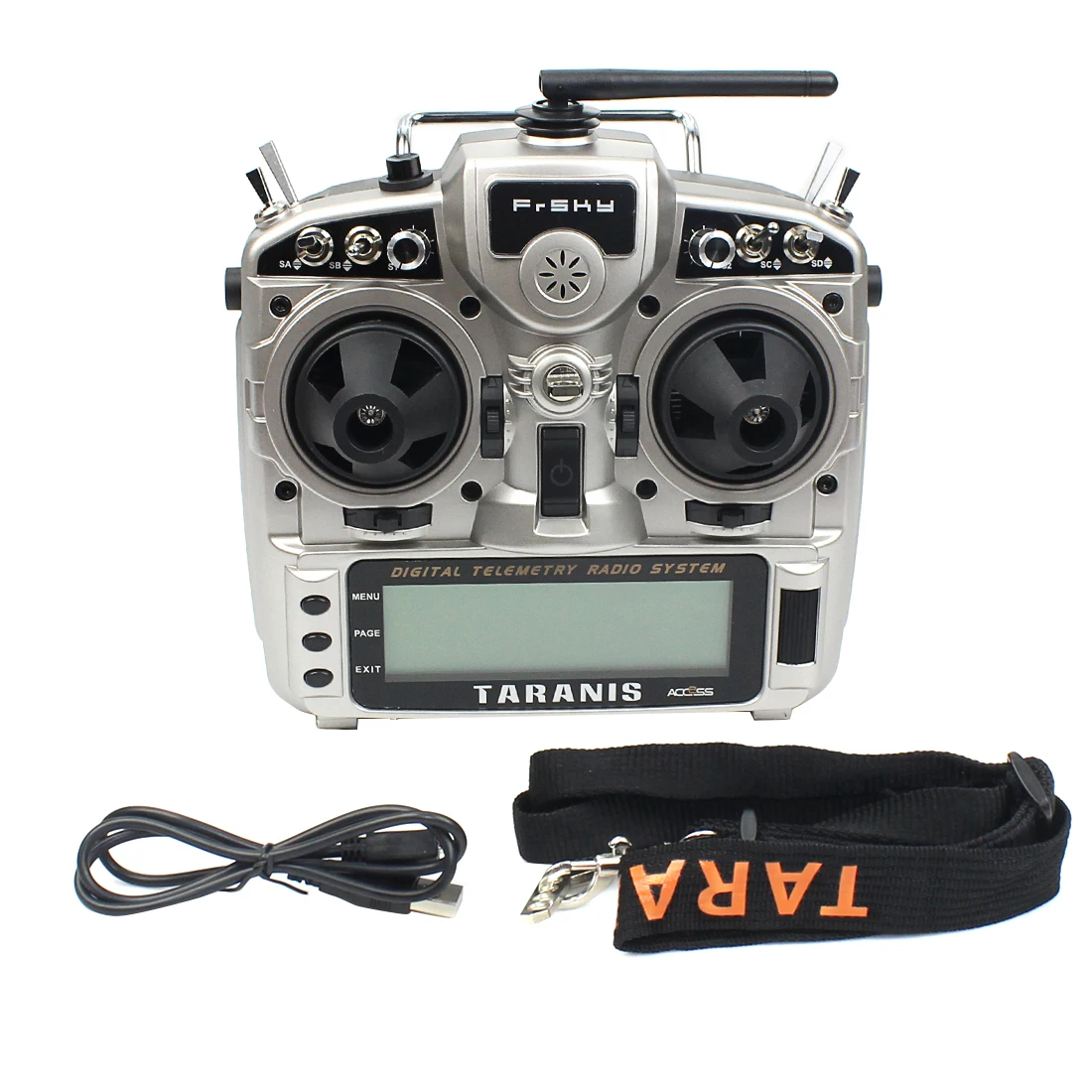 FrSky Taranis X9D Plus 2.4G 24CH ACCST D16 ACCESS Transmitter with l9r Receiver Supports Spectrum Analyzer for RC Drone