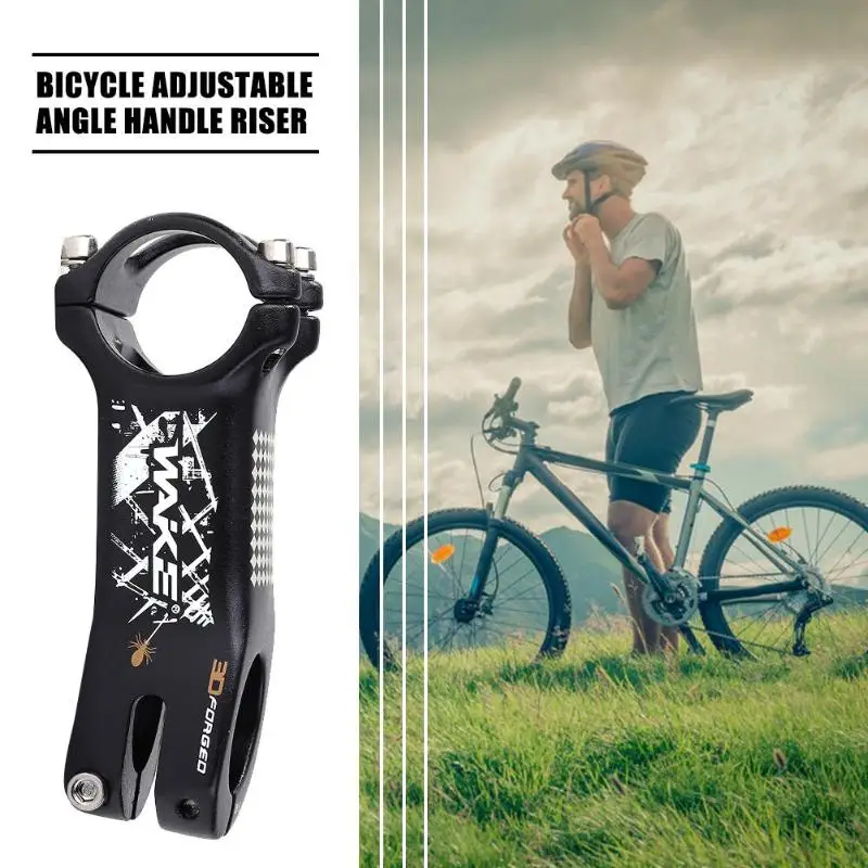 Вынос руля велосипеда из алюминиевого сплава для горной дороги, MTB руля, велосипедное снаряжение, инструмент черный 31,8x28,6x80 мм