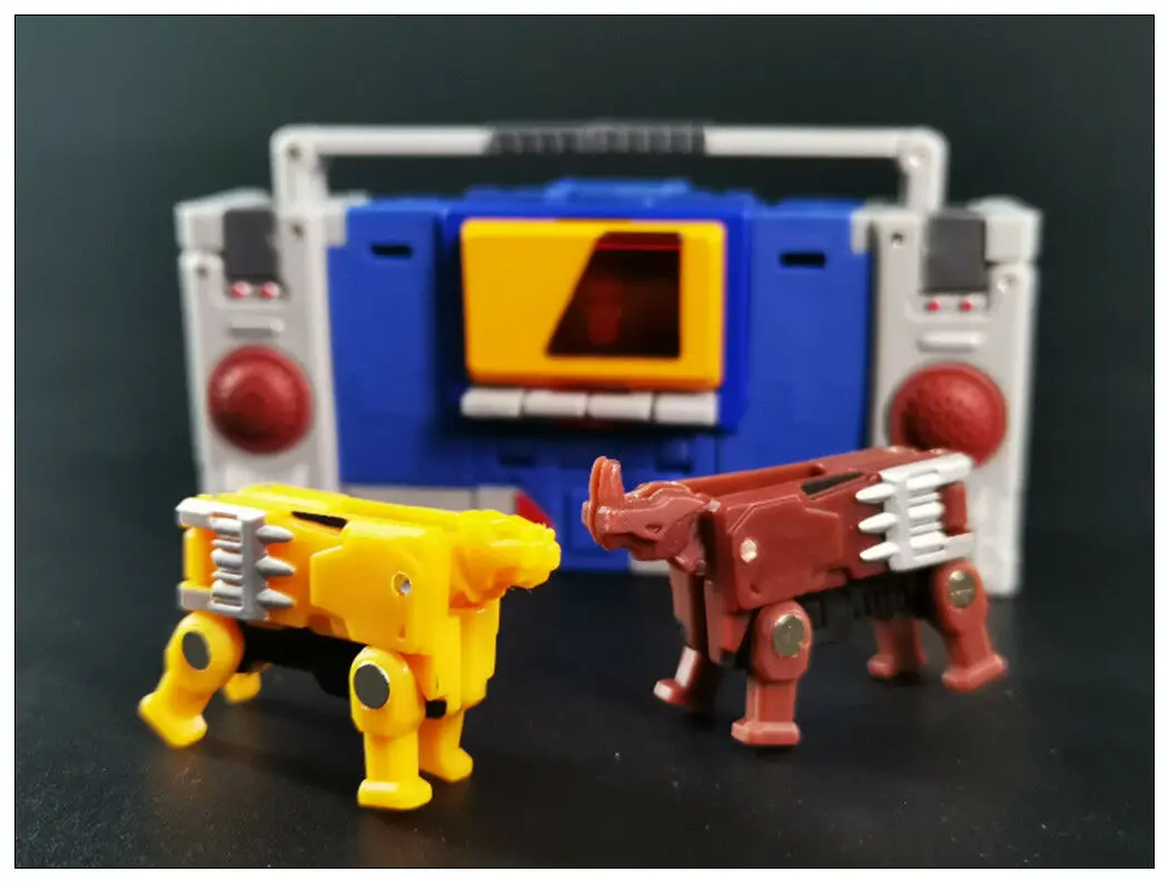 Новый MS-TOYS MS-B17S робот фигурка объемного звука мини TWINCAST в наличии
