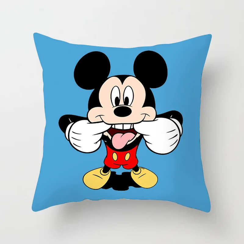 Handmade Applique Pillow Cover Mickey Mouse Edition 45x45cm By BestofColombia