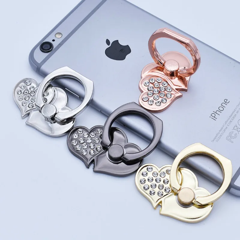 Металлический держатель кольцо на палец для iPhone 8 7 Samsung телефона подставка