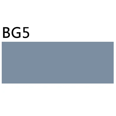 BG5-blue grey TOUCHFive двойной головкой маркеры манга Дизайнерские товары для рукоделия; черные туфли на основе жирных спирт маркеры фломастер для скетчей Рисовальщик - Цвет: BG5-blue grey