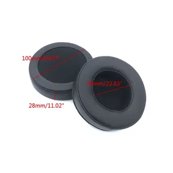 

High Quality 2Pcs/1Pair 100mm Universal Headphone Cushions Ear Pads Cushion R9JA