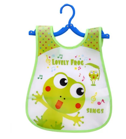 Cute Cartoon Animals Baby Bibs Bibs Bibs Coverall Waterproof Bib Long Infant Colorful Full Apron Children Sleeve Feeding Sleeve - Color: DD