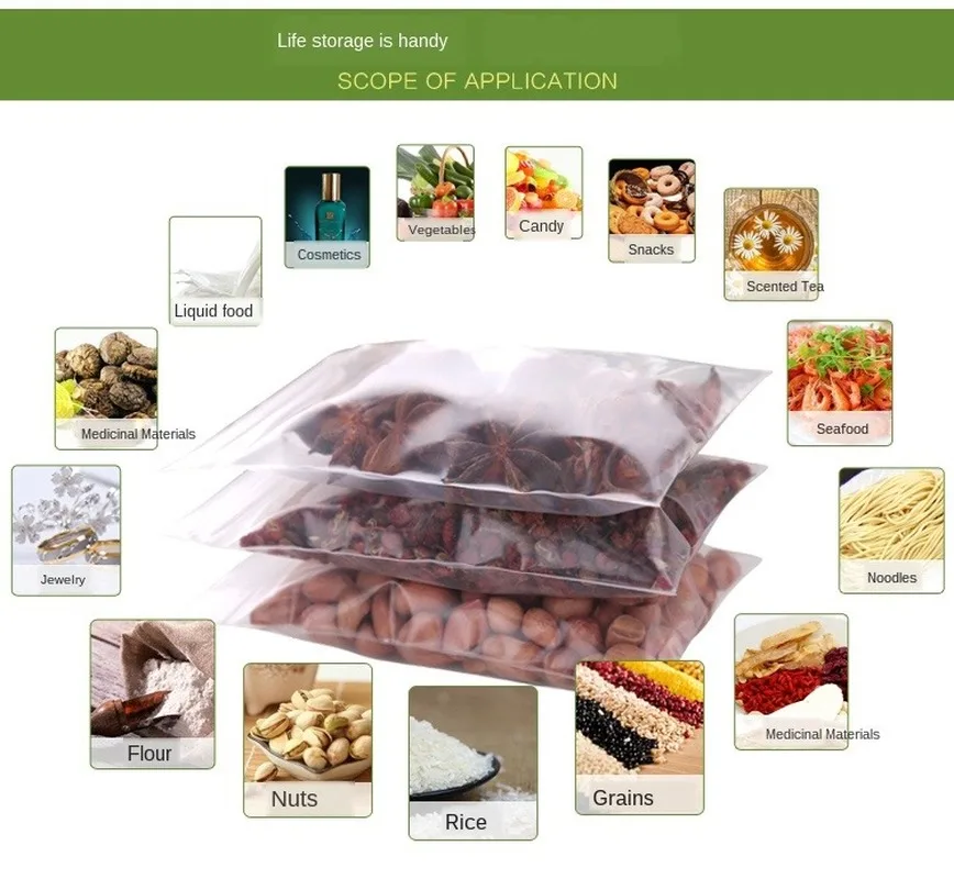 Мешок с молнией яркого цвета прозрачный Пластик сумка упаковочный пакет 16X23cm 8