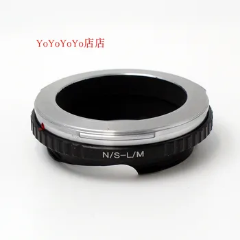 

N/S-LM Adapter ring for NIKON S mount lens to Leica M L/M lm M9 M8 M7 M6 M5 m3 m2 M-P camera TECHART LM-EA7
