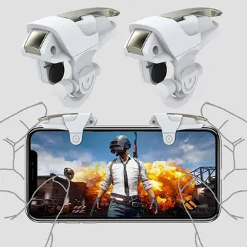

1Pair Mobile Phone Gaming Trigger Controller Shooter For PUBG/Rules Of Survival