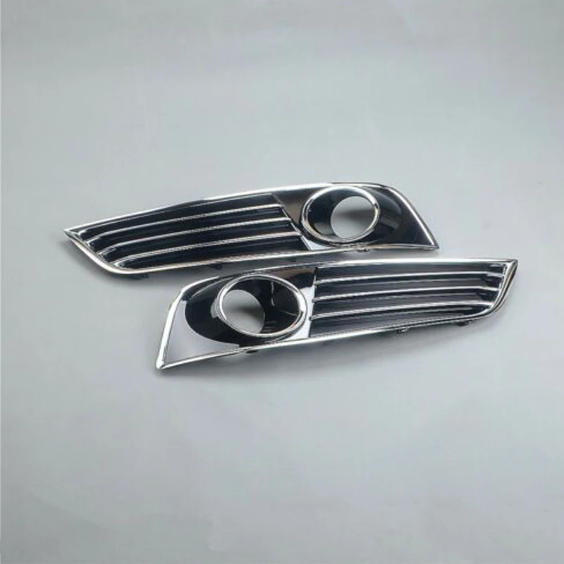 

beler ABS Front Lower Bumper Fog light Side Lamp Sensor Grilles Cover Mesh 192214814670 Fit for AUDI A8 D4 2010 2011 2012 2013