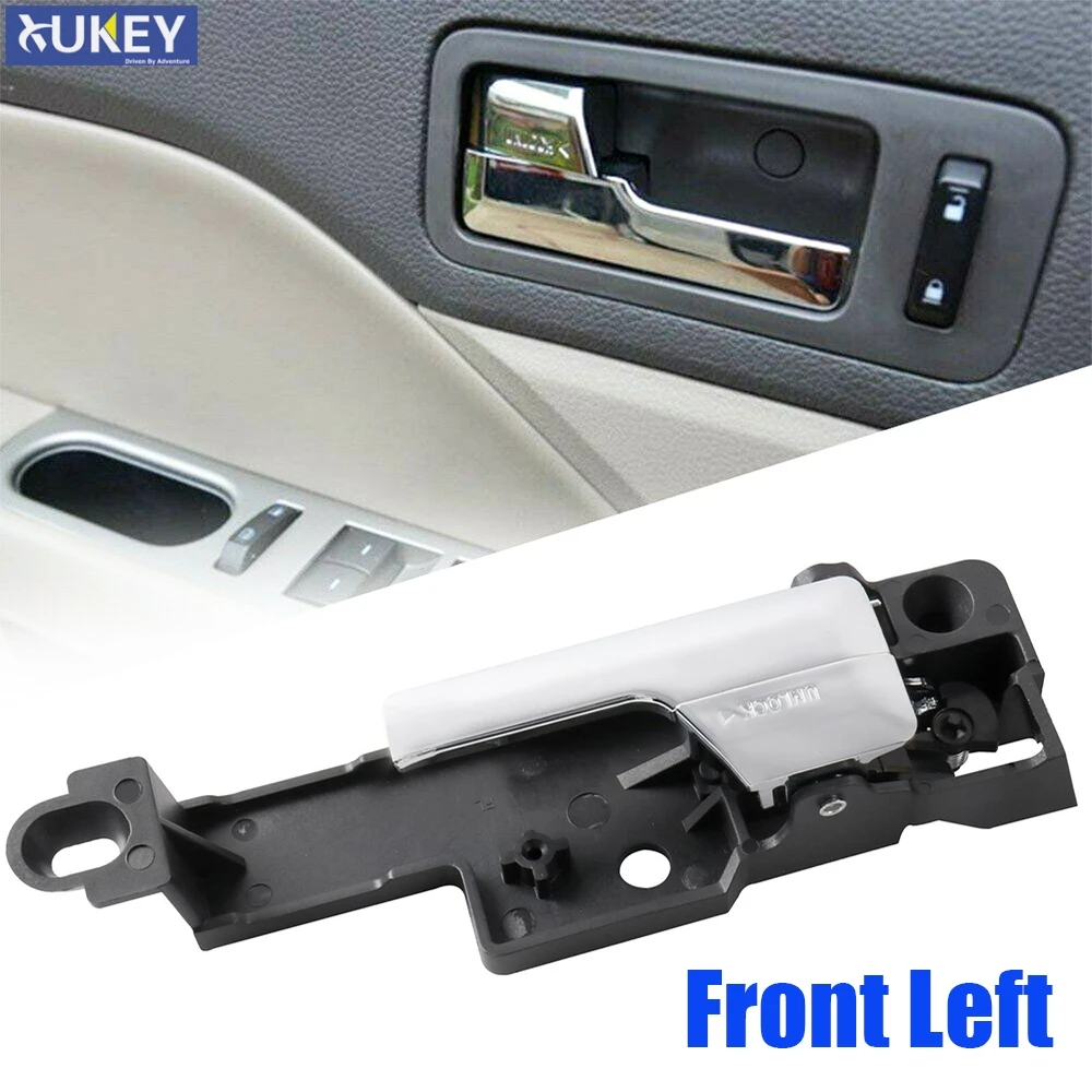 Front Left Driver Side Interior Inside Inner Door Handle Chrome For