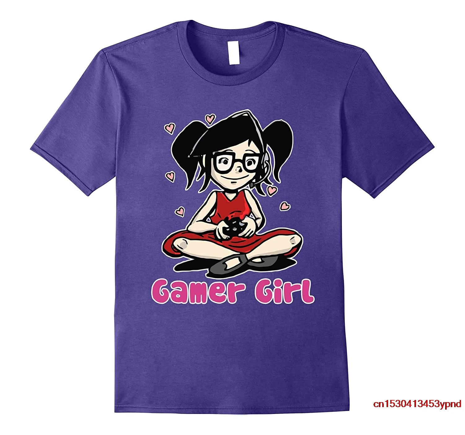 Мужская футболка Mad Nerd-футболки Amy Gamer Girl-женская рубашка с розой | одежда