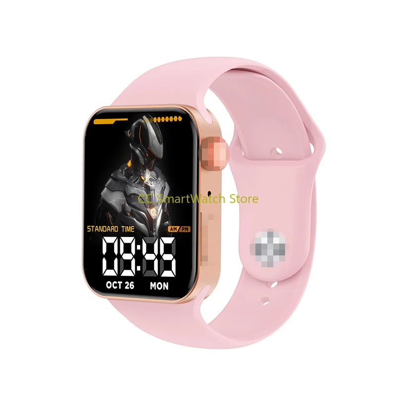 Original T100 plus Watch 7 Smart Watch T100plus SmartWatch Wholesale Bluetooth music RemotePhoto Dialing Message Reminder Sports 