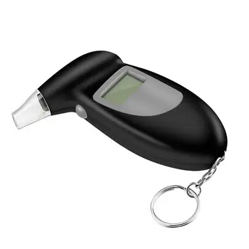 

Backlit Display Digital LCD Alarm Breath Alcohol Tester Professional Alcohol The Breathalyzer Parking Breathalyser Handheld