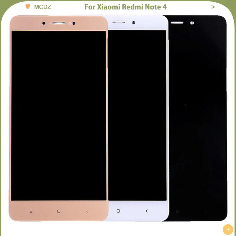Новый для Redmi Note 4 ЖК сенсорный экран Xiaomi ЖК-дисплей сенсор дигитайзер панель