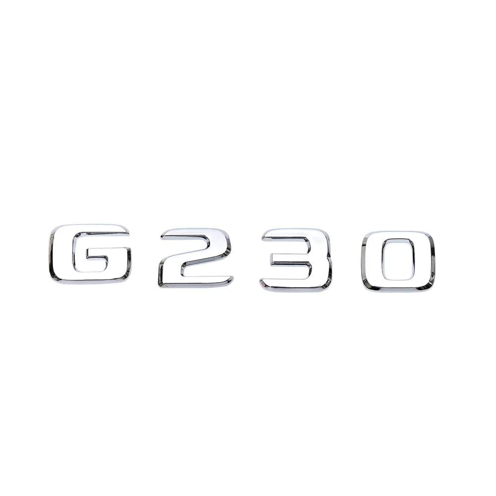 G63 G65 G230 Автомобильная эмблема, наклейка с буквами и цифрами для Mercedes Benz AMG G Class W460 W461 W463, автомобильные аксессуары