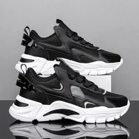 2022 New Mesh Chunky Sneakers Men Shoes Walking Jogging Sports Running Shoes Size 39-45 Support ping