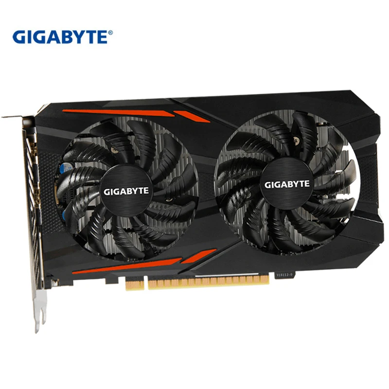 

Gigabyte GTX 1050 Ti OC 4G 128bit Memory Graphics Card Integrated NVIDIA GeForce Support up to 8K display 60Hz with 4GB GDDR5