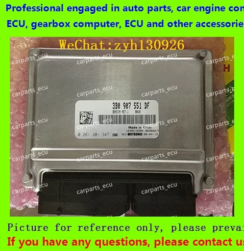 

For car engine computer board/VW Audi ECU/Electronic Control Unit/3B0907551DF/3B0 907 551 DF/4B0907551AH/4B0 907 551 AH