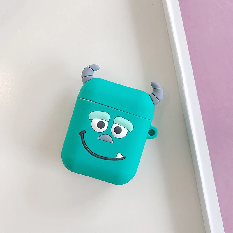 VOZRO мультфильм беспроводной Bluetooth наушники чехол для Apple AirPods Pro Высокое качество силиконовый чехол s для Airpods 1 2 3 Tective Cover - Цвет: For AirPods 1 2