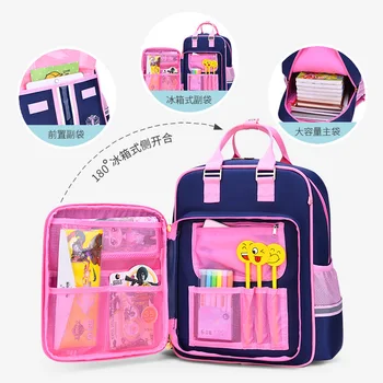 

children School Bags boys kids satchel Primary school backpack orthopedic schoolbag backpack kids sac enfant mochila infantil