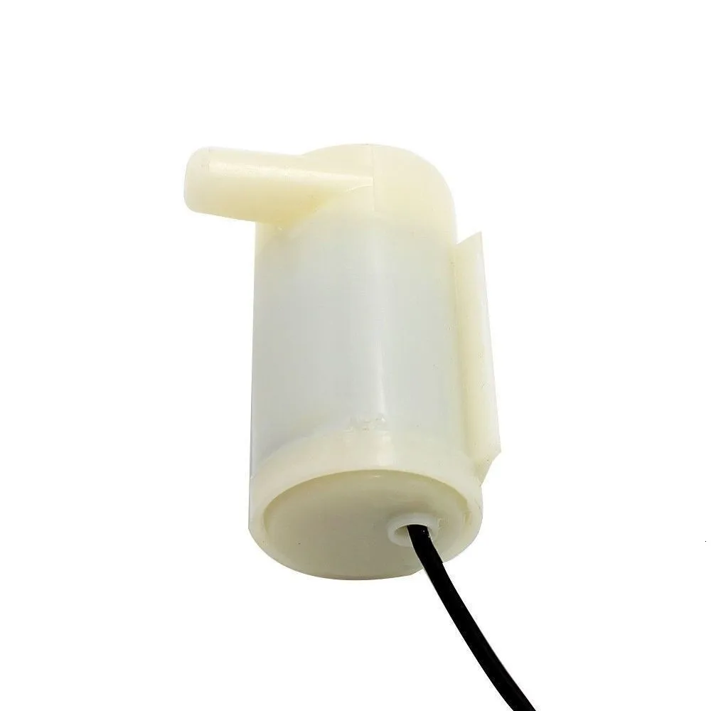 Micro Submersible Amphibious DC Motor Water pump 100L/H DC 3V 1m Soft Hose Low Noise Brushless Motor Pump From Makerele