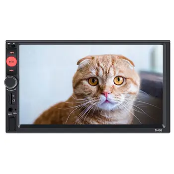 

7010B Car Radio Player Mirror Link autoradio 2 din General Car Models 7 inch LCD Touch Screen BT auto stereo For MP5 MP3 ACC OGG