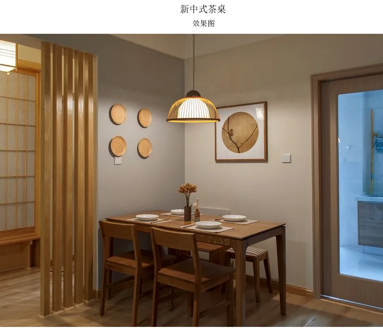 Japanese Style Small Droplight Single Restaurant Light Hotel Corridor Hallway Bar Lamp Tatami Bedside Decorative Lamps Simple