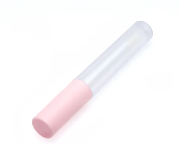 frosted tube 20 шт Круглые тюбики для блеска для губ 4 мл пустые косметические контейнеры розовые дорожные прозрачные пластиковые бутылки для блеска для губ - Цвет: frosted tube