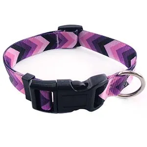 Removable Dog Collar Bohemia Style Adjustable Polyester Pet Necklace Loop for Small Big Dogs 