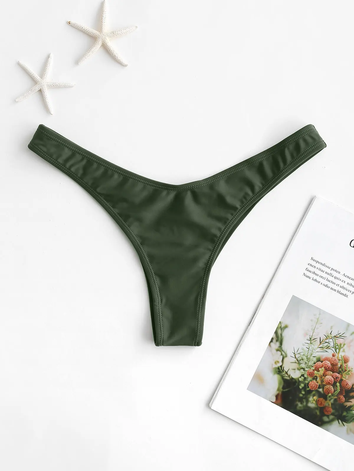 ZAFUL с высоким вырезом, Бикини плавки