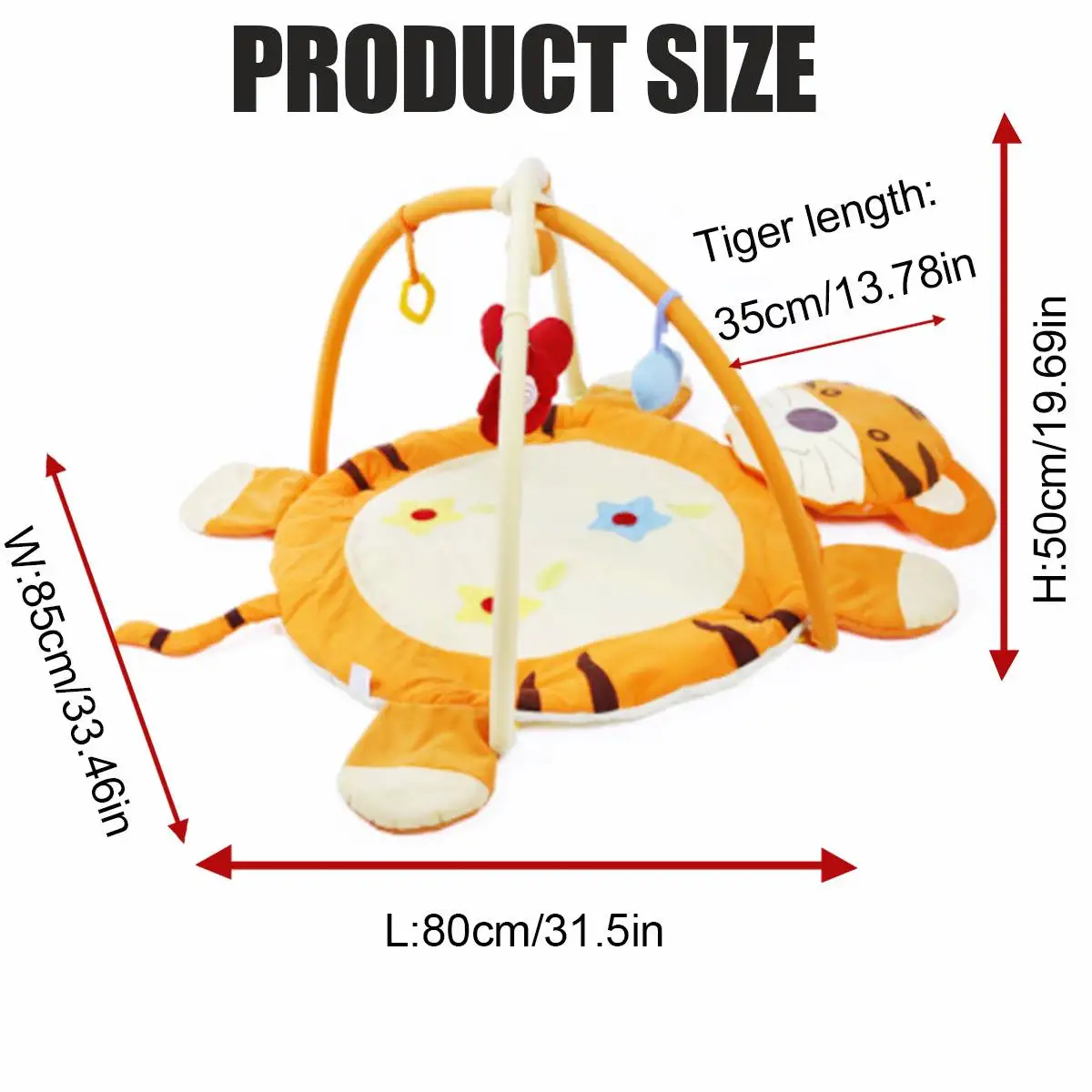 Baby Crawling Rug Developing Mat Newborn Game Play Mat Baby Sleeping Carpet Baby Kids Fitness Blanket Educational Puzzles Foam - Цвет: 85x85x50cm