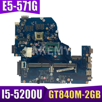 

LA-B991P Laptop Motherboard For Acer Aspire E5-571G E5-571 I5-5200U GT840M-2GB DDR3 100% test ok