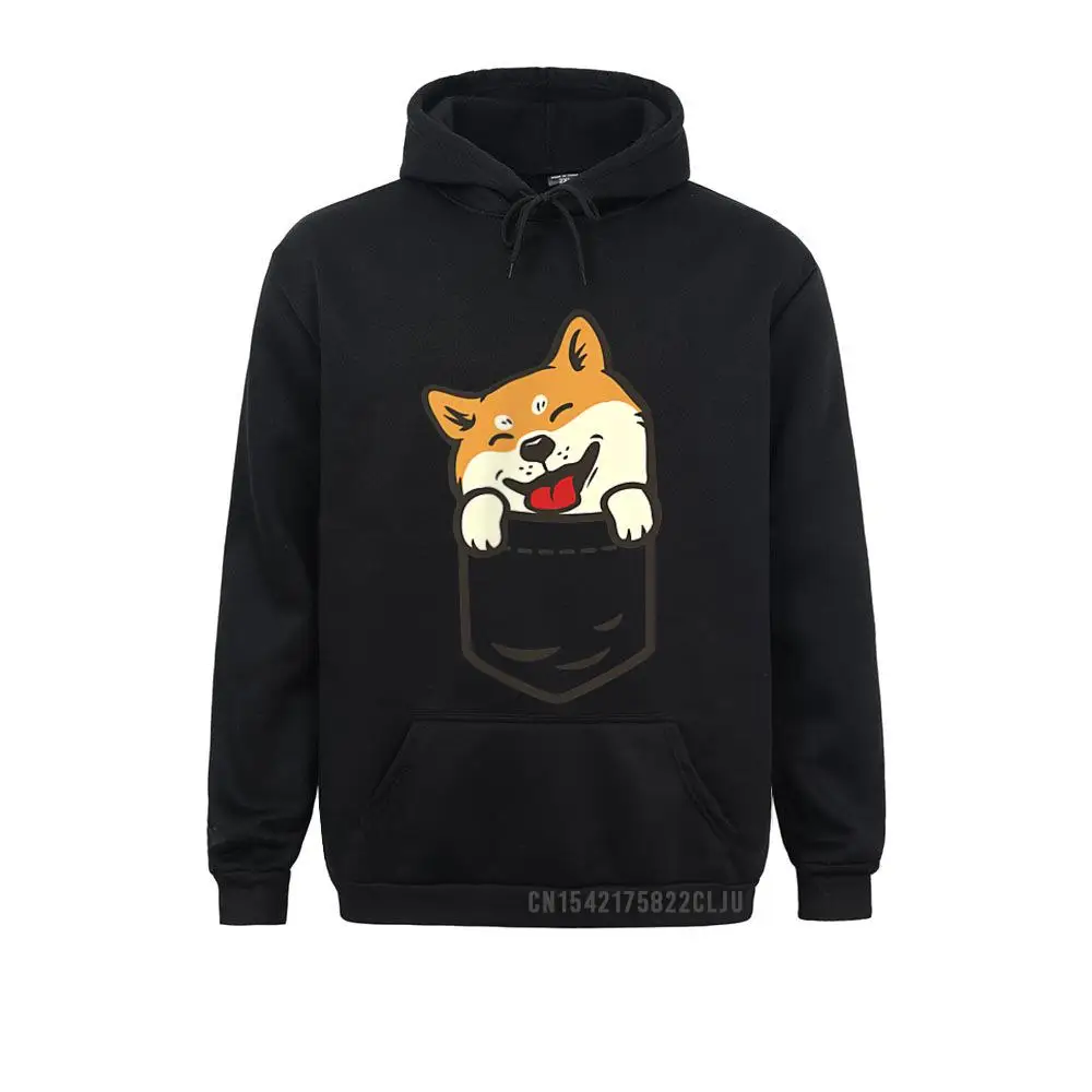 Cute Shiba Inu In Your Pocket Akita Dog Lover Owner Gift T-Shirt__97A1319 Sweatshirts Long Sleeve 2021 Popular Men Autumn Hoodies Normal Hoods  Cute Shiba Inu In Your Pocket Akita Dog Lover Owner Gift T-Shirt__97A1319black
